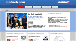 Desktop Screenshot of offre-emploi.mediarh.fr