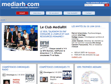 Tablet Screenshot of mediarh.fr