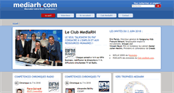 Desktop Screenshot of emploi.mediarh.fr