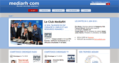 Desktop Screenshot of emplois.mediarh.fr