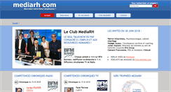 Desktop Screenshot of offre-emploi.mediarh.com